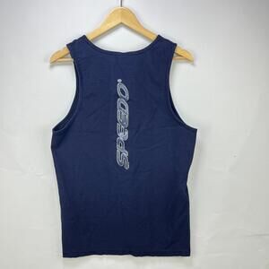 Vintage Y2K Speedo Tank Top Medium Made in USA